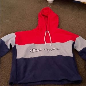 champion short sweatshirt